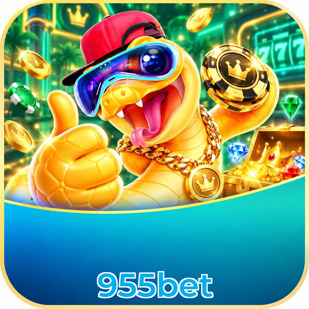 Aplicativo 955bet para Android e iOS com interface completa
